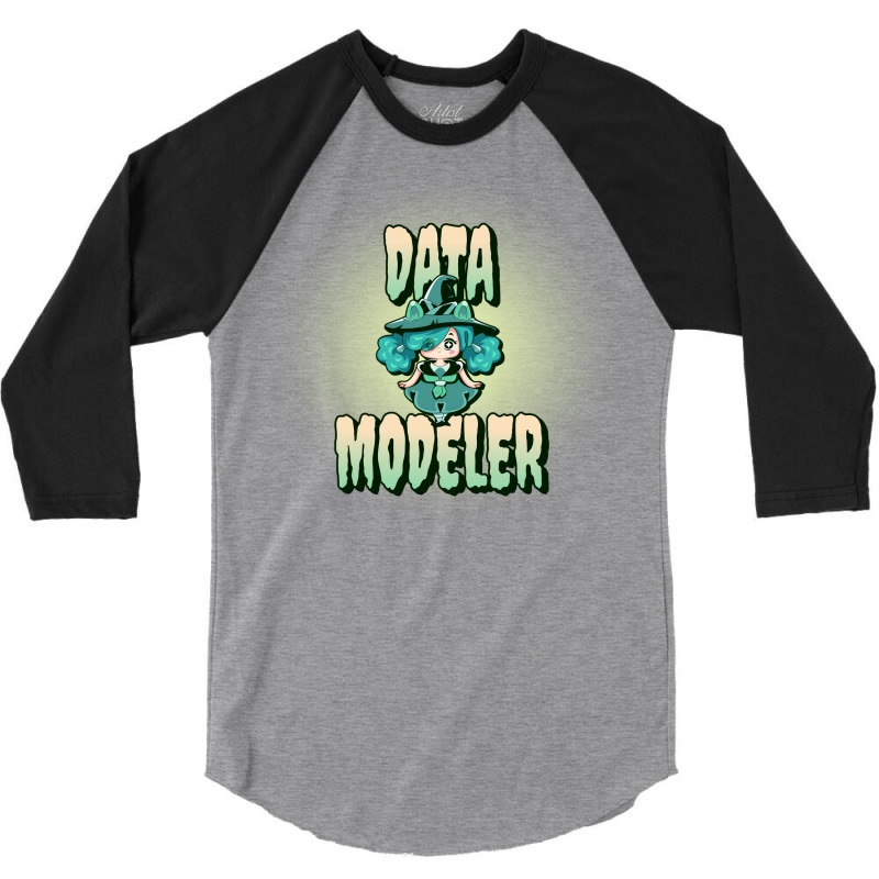 Pretty Data Modeler Vintage 3/4 Sleeve Shirt | Artistshot