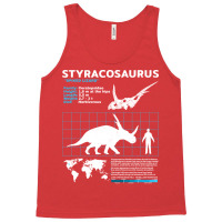 Styracosaurus Fact Sheet Retro Tank Top | Artistshot