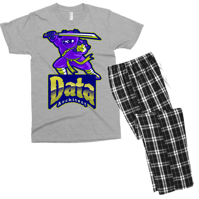 Ready Steady Data Architect Cool Men's T-shirt Pajama Set | Artistshot