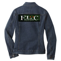 Floc Blocker Gift Ladies Denim Jacket | Artistshot