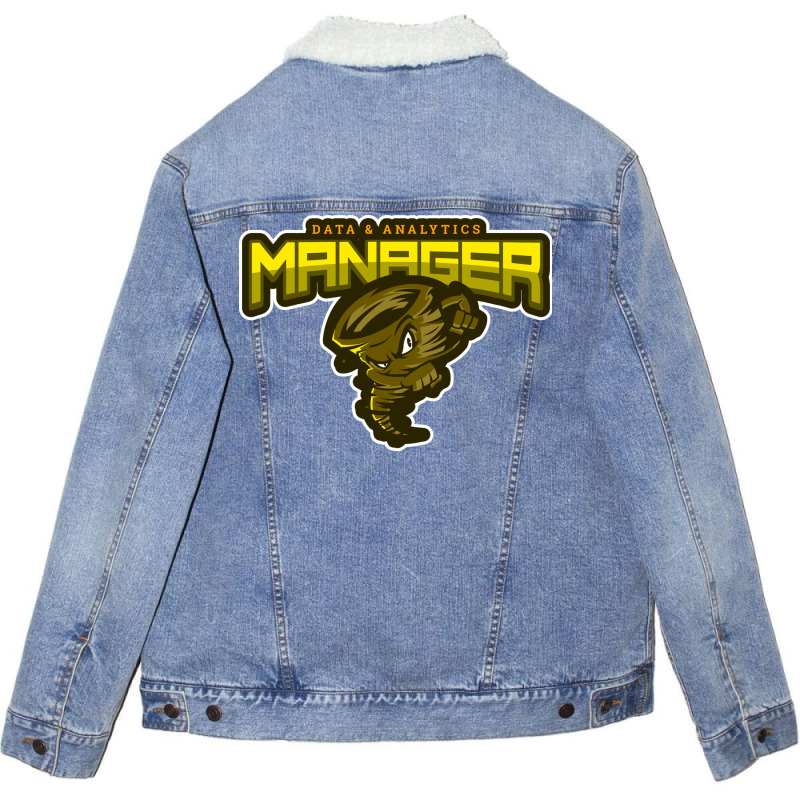 Furious Data Analytics Manager Gift Unisex Sherpa-Lined Denim Jacket by wideprietlo | Artistshot