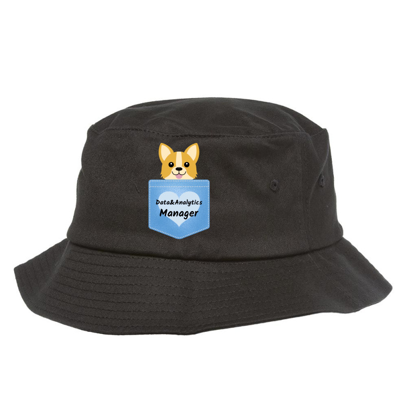 Smiley Data Analytics Manager Yellow Bucket Hat by essraalattak | Artistshot