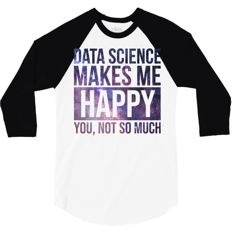 Data Science Boy 3/4 Sleeve Shirt | Artistshot