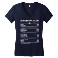 Data Strategist T  Data Strategist Factors Daily G Women's V-neck T-shirt | Artistshot