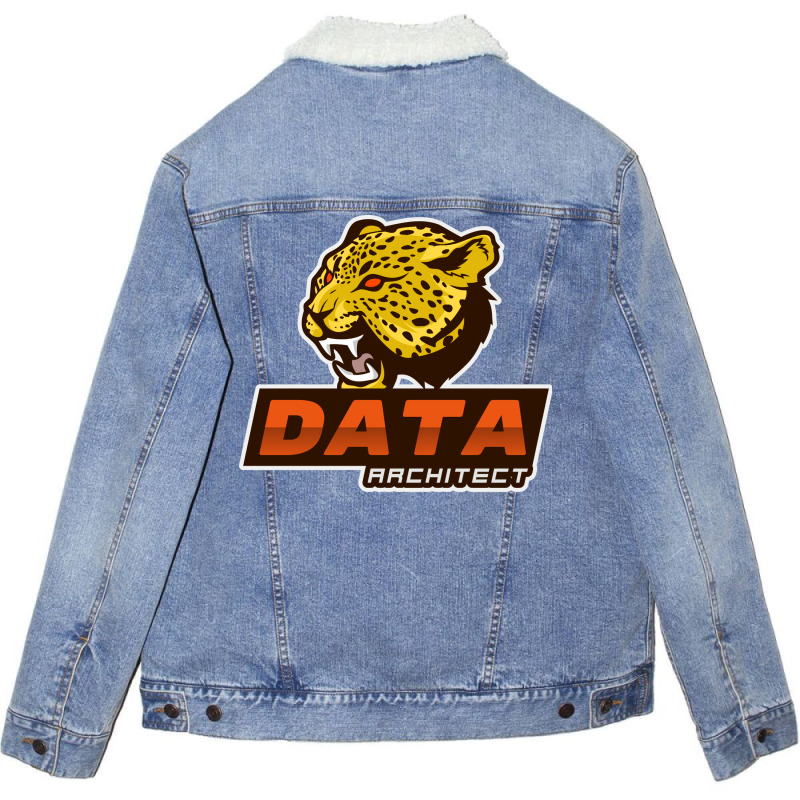 Clever Data Architect Aesthetic Unisex Sherpa-lined Denim Jacket | Artistshot