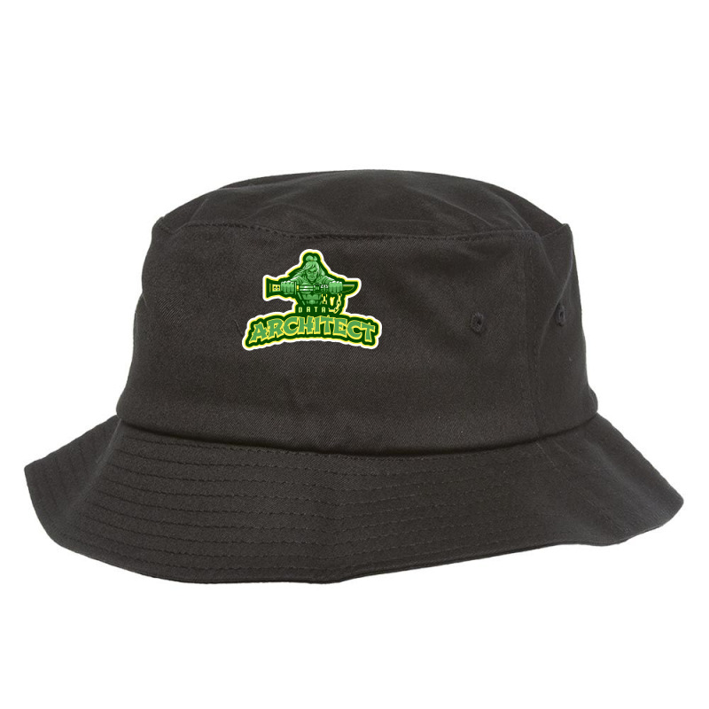 The Data Architect Leader Hipster Bucket Hat | Artistshot