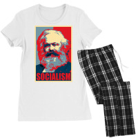 Karl Marx Socialism Propaganda Pop Art Women's Pajamas Set | Artistshot