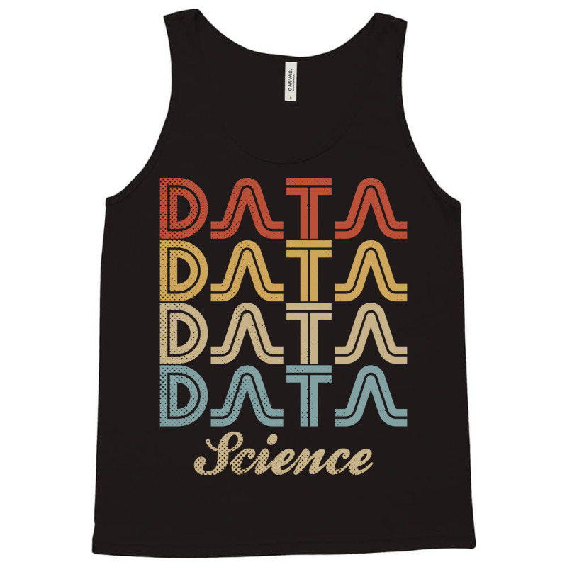 Retro Repeat Data Science Cute Tank Top | Artistshot