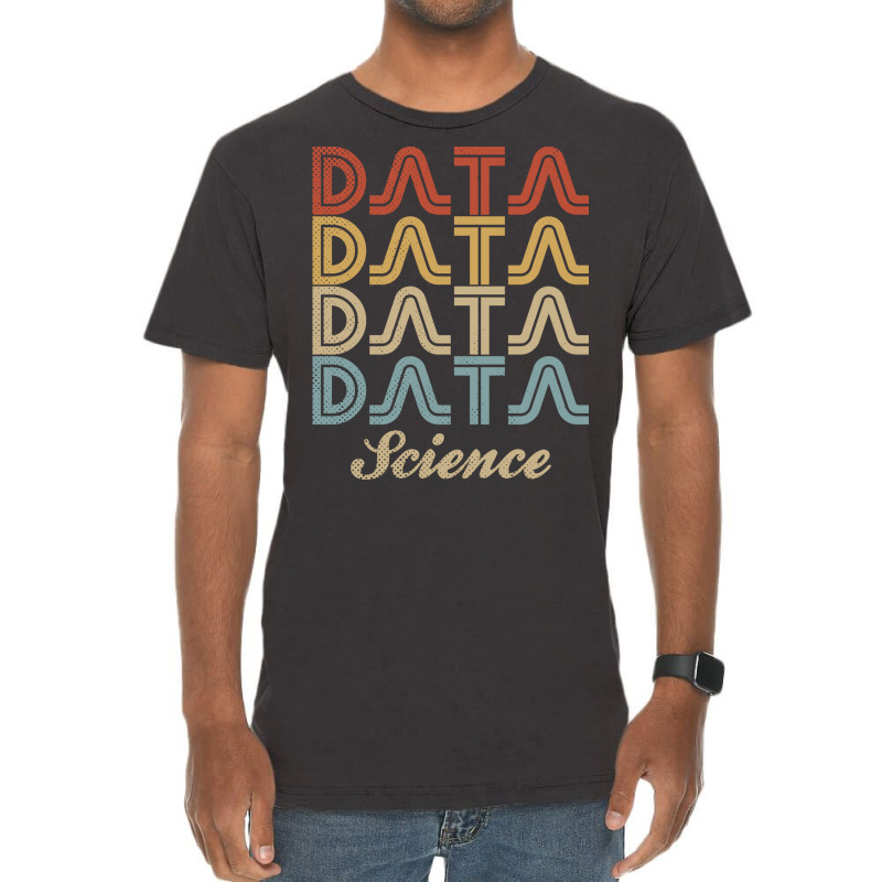 Retro Repeat Data Science Cute Vintage T-shirt | Artistshot