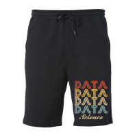 Retro Repeat Data Science Cute Fleece Short | Artistshot