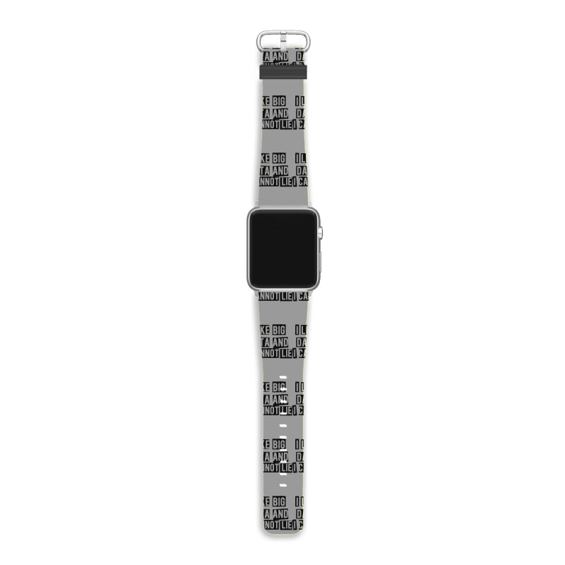 Custom Data Analyst I Like Big Data And Cannot Lie Apple Watch Band By ...