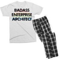 Best Badass Enterprise Architect Funny Quote Coole Men's T-shirt Pajama Set | Artistshot