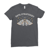 Data Strategist Boho Butterfly Design Ladies Fitted T-shirt | Artistshot