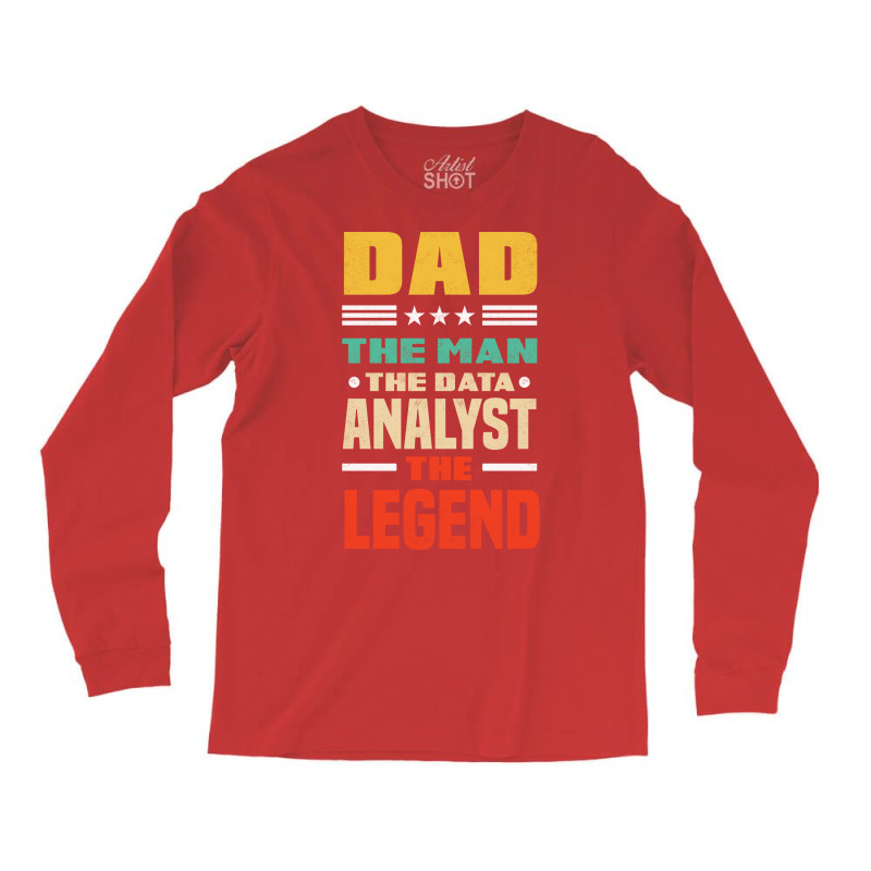 Data Analytics Data Engineering Funny Father Data Long Sleeve Shirts by trascareghozw | Artistshot