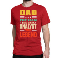 Data Analytics Data Engineering Funny Father Data Classic T-shirt | Artistshot