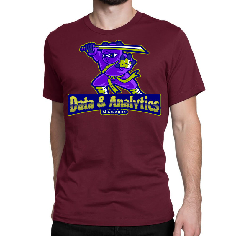 Ready Steady Data Analytics Manager Stars Classic T-shirt by bourikzurela | Artistshot