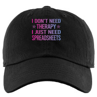 I Dont Need Therapy Spreadsheet Spreadsheets 80s Kids Cap | Artistshot