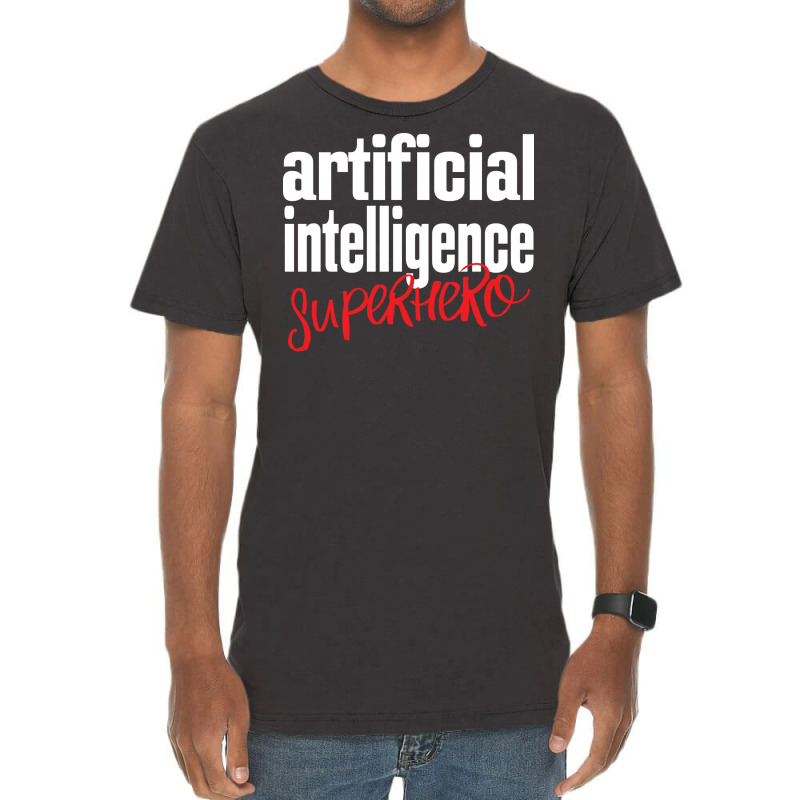 Artificial Intelligence Hero Cute Vintage T-Shirt by sebabiokali | Artistshot