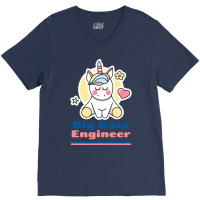 Happy Big Data Engineer Quote V-neck Tee | Artistshot