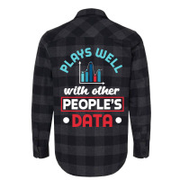 Data Engineering Data Analytics For A Data Scienti Flannel Shirt | Artistshot