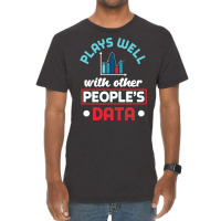 Data Engineering Data Analytics For A Data Scienti Vintage T-shirt | Artistshot