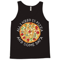 Big Data Pizza Scientist Analyst Machine Learning Tank Top | Artistshot