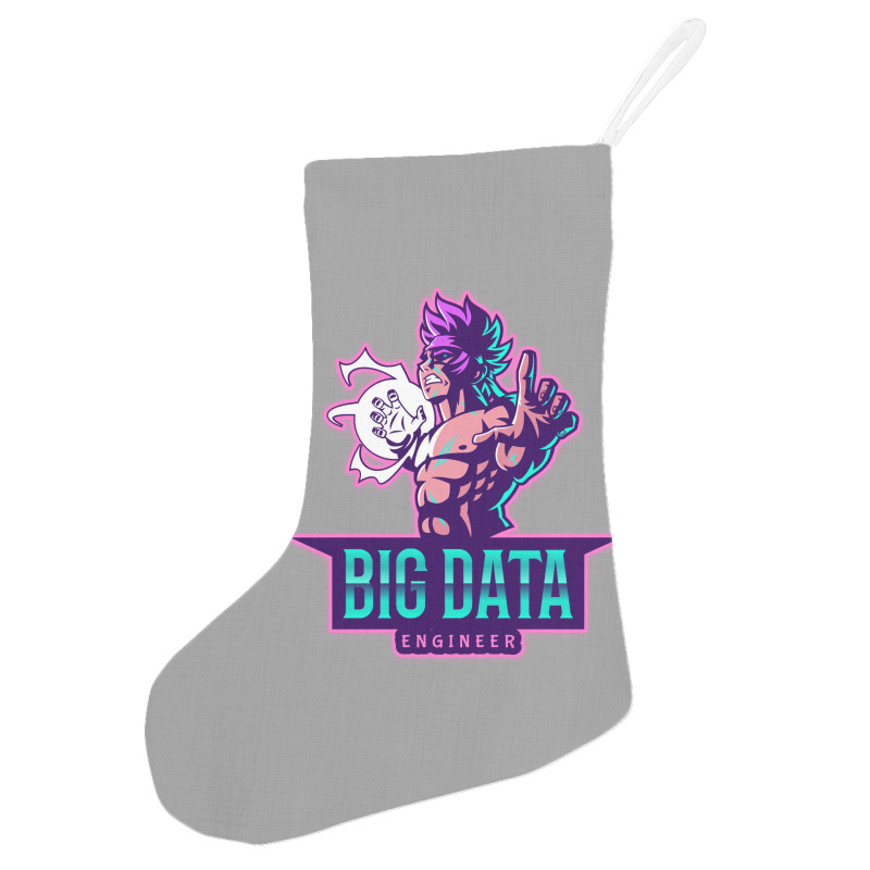 The Power Of A Big Data Engineer Aesthetic Holiday Stocking | Artistshot