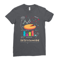 Data Is Beautiful Music Ladies Fitted T-shirt | Artistshot