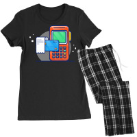 Electronic Data Capture Receipt And Bank Card Cart Women's Pajamas Set | Artistshot