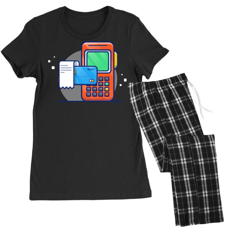 Electronic Data Capture Receipt And Bank Card Cart Women's Pajamas Set by onkeimbomat | Artistshot