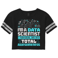 Data Tshirt I Turn Boring Into Total Awesomeness T Scorecard Crop Tee | Artistshot