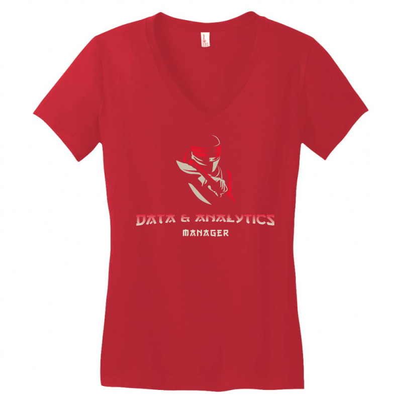 Data Analytics Manager Guru Summer Women's V-Neck T-Shirt by leivazglejdig | Artistshot