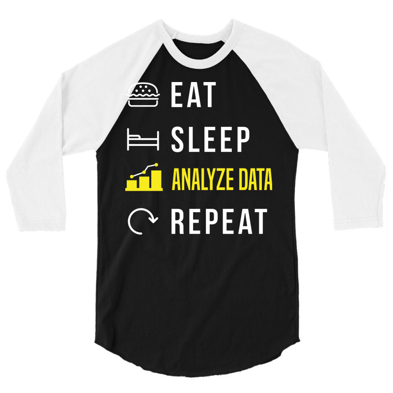 Data Analytics Data Engineering For A Data Scienti 3/4 Sleeve Shirt by yessufodjeca6 | Artistshot