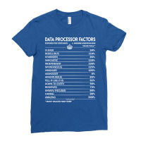 Data Processor T  Daily Factors 2 Gift Item Tee Ladies Fitted T-shirt | Artistshot