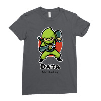 The Fast Data Modeler Yellow Ladies Fitted T-shirt | Artistshot