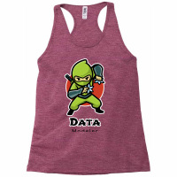 The Fast Data Modeler Yellow Racerback Tank | Artistshot