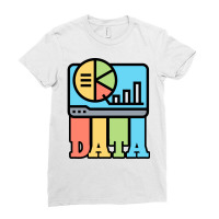 Data Funny Ladies Fitted T-shirt | Artistshot