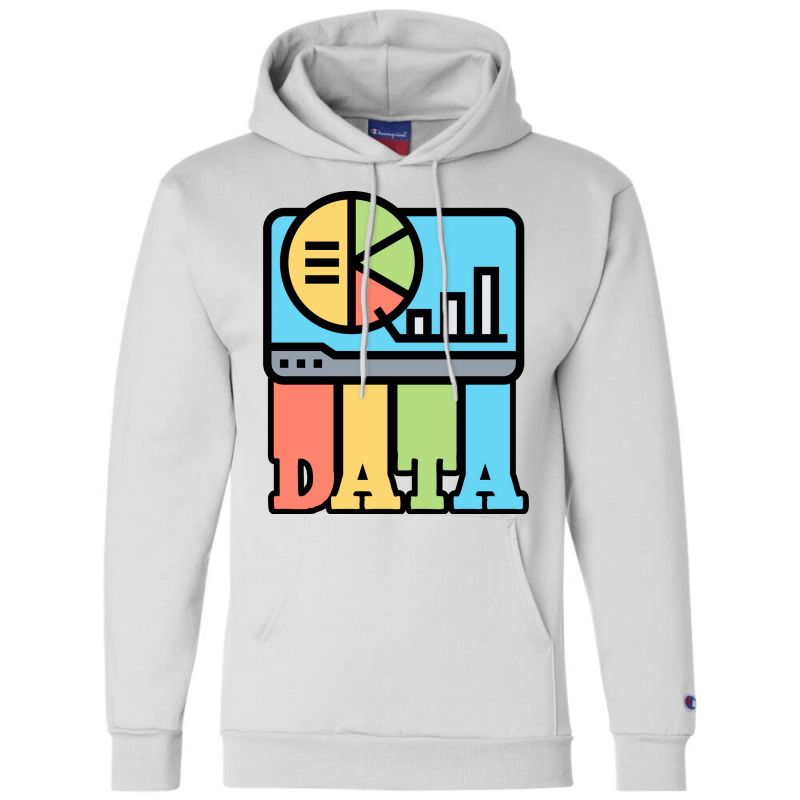 Data Funny Champion Hoodie | Artistshot