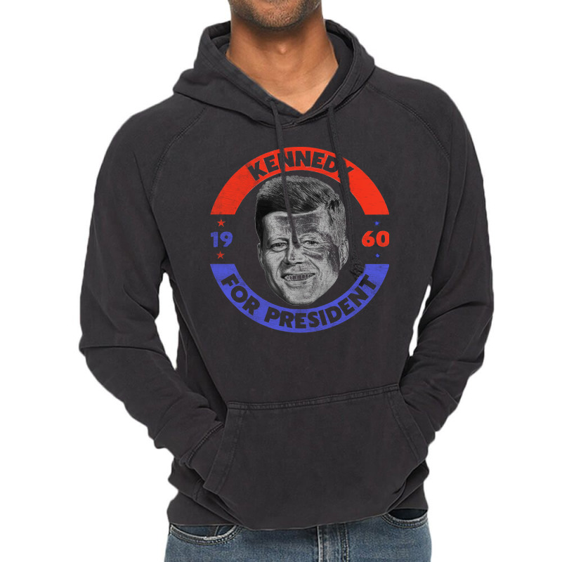 Kennedy For President Vintage Hoodie by tonchibenaja | Artistshot