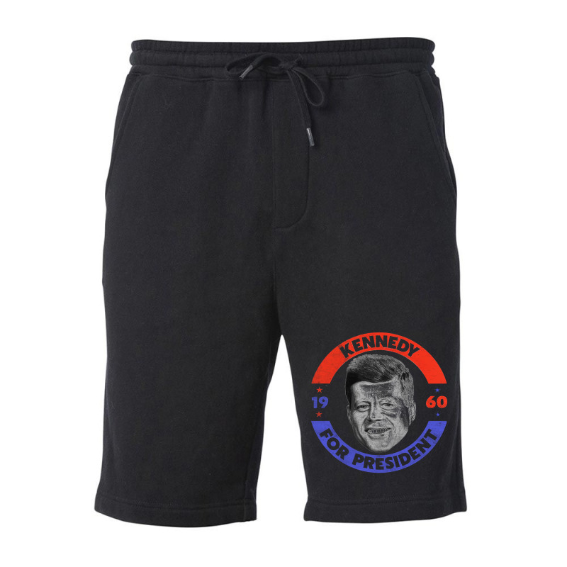 Kennedy For President Fleece Short by tonchibenaja | Artistshot