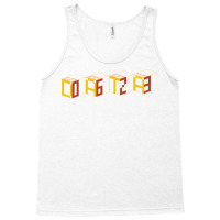 Data On Cubes Machine Learning Tank Top | Artistshot