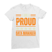 Proud Data Manager Nature Ladies Fitted T-shirt | Artistshot