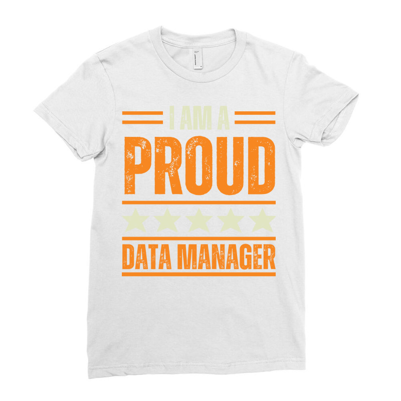 Proud Data Manager Nature Ladies Fitted T-Shirt by abaadgrisee | Artistshot