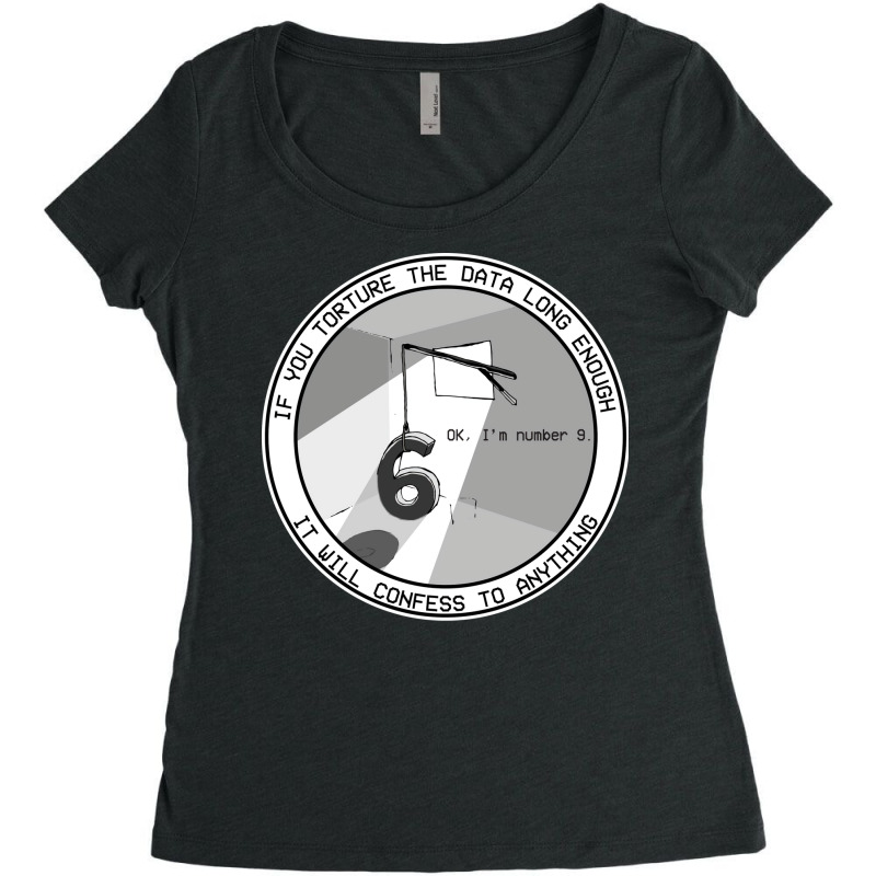 Data Torture Girl Women's Triblend Scoop T-shirt by saeitawiardy | Artistshot