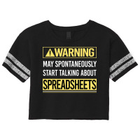 Warning About Spreadsheet Spreadsheets Cool Scorecard Crop Tee | Artistshot