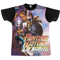 Fighters History Dynamite Red Graphic T-shirt | Artistshot