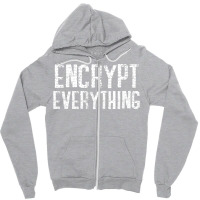 Internet Security Quotes Girl Zipper Hoodie | Artistshot