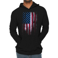 Usa America Flag Lightweight Hoodie | Artistshot