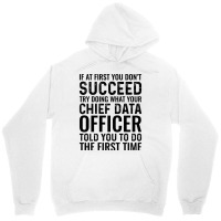 If At First You Dont Succeed Try Doing What Your C Unisex Hoodie | Artistshot