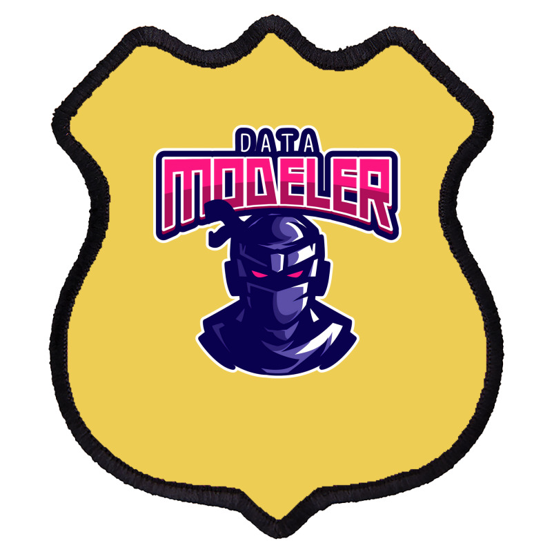 Ninja Data Modeler Hipster Shield Patch | Artistshot